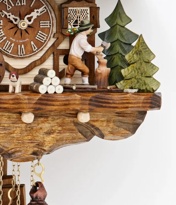 Cuckoo Clock - Chalet-Style - 1-Day Movement with Music and